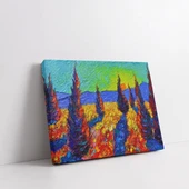 Ateşli Orman Kanvas Tablo thumbnail 2