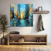 Şehir Yansımaları Kanvas Tablo thumbnail 1