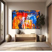 Canlılık Fışkıran Kanvas Tablo thumbnail 1