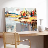 Denizin Huzuru Kanvas Tablo thumbnail 3