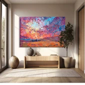 Günbatımı Rüyası Kanvas Tablo thumbnail 1