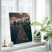 Hareketli Bulvar Kanvas Tablo thumbnail 2