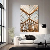 Modern Mimari Ağ Kanvas Tablo thumbnail 1