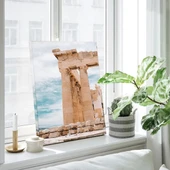 Antik Şehir Çizgileri Kanvas Tablo thumbnail 2