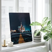 Aydınlık Gece Manzarası Kanvas Tablo thumbnail 2