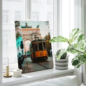 Tarihi Köprü Kanvas Tablo thumbnail 2