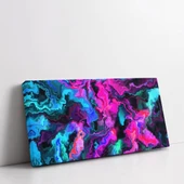 Neon Derinlikler Kanvas Tablo thumbnail 2