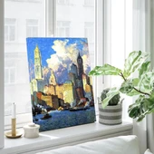 Gün Işığı Altında Metropol Kanvas Tablo thumbnail 2