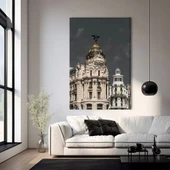 Şehir Tacı Kanvas Tablo thumbnail 1