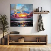 Gökkuşağı Alacakaranlığı Kanvas Tablo thumbnail 1