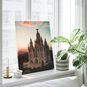 Katedralin Günbatımı Kanvas Tablo thumbnail 2