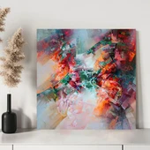 Sanatın Kaosu Kanvas Tablo thumbnail 3