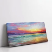 Günbatımının Şiiri Kanvas Tablo thumbnail 2