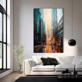 Yükselen Cam Kanvas Tablo thumbnail 1