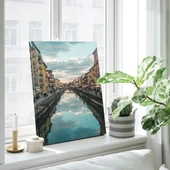 Eski Kent Tramvayı Kanvas Tablo thumbnail 2