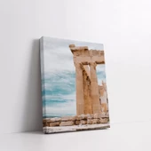 Antik Şehir Çizgileri Kanvas Tablo thumbnail 3