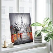 Geceye Dalan Fısıltılar Kanvas Tablo thumbnail 2