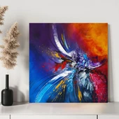 Kozmik Dans Kanvas Tablo thumbnail 2