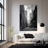 Gökdelenler Arasında Kanvas Tablo thumbnail 1