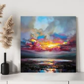 Gökkuşağı Alacakaranlığı Kanvas Tablo thumbnail 3