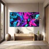 Neon Derinlikler Kanvas Tablo thumbnail 1