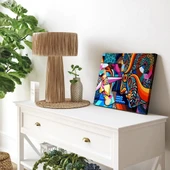 Geometrik Rüyalar Kanvas Tablo thumbnail 3