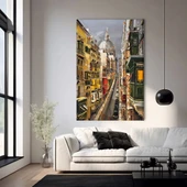Zamanın Durduğu Kent Kanvas Tablo thumbnail 1