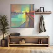 Geceye Doğru Kanvas Tablo thumbnail 1