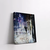 Beyaz Sessizlik Kanvas Tablo thumbnail 3