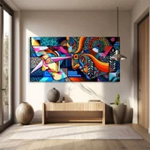 Geometrik Rüyalar Kanvas Tablo thumbnail 1