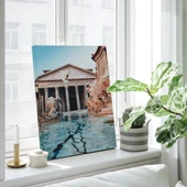 Serin Mavi Sular Kanvas Tablo thumbnail 3