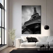 Eyfel'in Gölgesinde Kanvas Tablo thumbnail 1