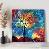 Hayat Ağacı Kanvas Tablo thumbnail 3