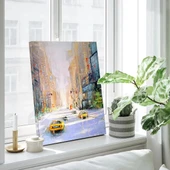 Şehir Yağmuru Kanvas Tablo thumbnail 2