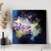 Gece Kavramsalı Kanvas Tablo thumbnail 3