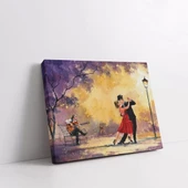 Şehirde Yaşam Kanvas Tablo thumbnail 3