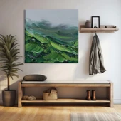 Yeşilin Huzuru Kanvas Tablo thumbnail 1