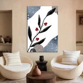 Siyah Dal Kanvas Tablo thumbnail 1