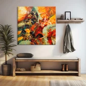 Renkli Kaos Kanvas Tablo thumbnail 1