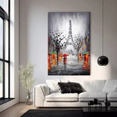 Geceye Dalan Fısıltılar Kanvas Tablo thumbnail 1