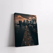 Hareketli Bulvar Kanvas Tablo thumbnail 3
