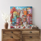 Renk Cümbüşü Kanvas Tablo thumbnail 2