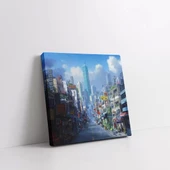 Canlı Caddeler Kanvas Tablo thumbnail 1