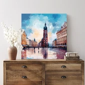 Eski Şehir Zamanı Kanvas Tablo thumbnail 2