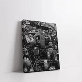 Şehir Karmaşası Kanvas Tablo thumbnail 2