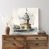 Majestik Kule Kanvas Tablo thumbnail 2