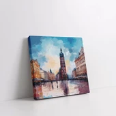 Eski Şehir Zamanı Kanvas Tablo thumbnail 1