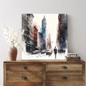 Kışın Kalbinde Kanvas Tablo thumbnail 2