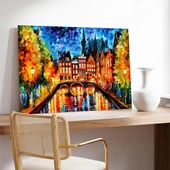 Rengarenk Köprü Kanvas Tablo thumbnail 2