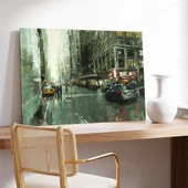 Yağmurlu Günün Huzuru Kanvas Tablo thumbnail 2